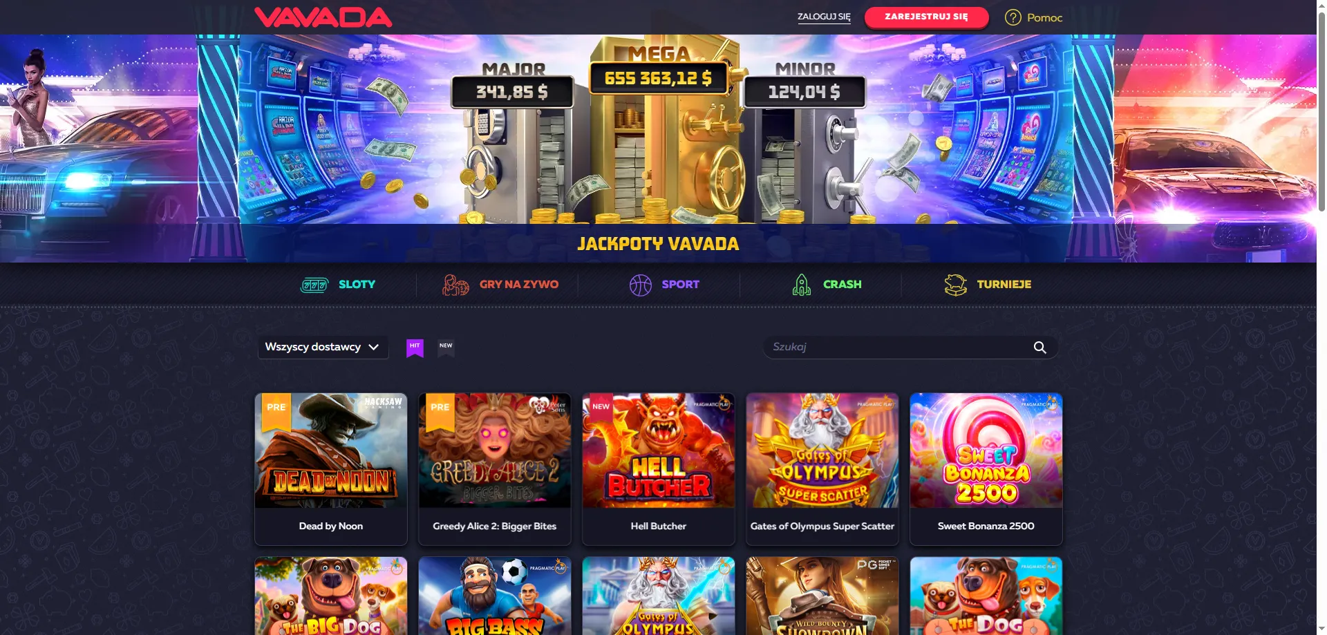 Vavada Casino PL – przegląd platformy dla polskich graczy